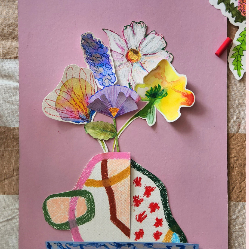 The Women's Table - Floral Collage - Melbourne