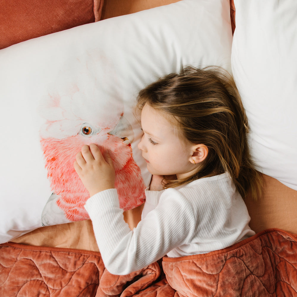 Gary the Galah Pillowcase - For Me By Dee