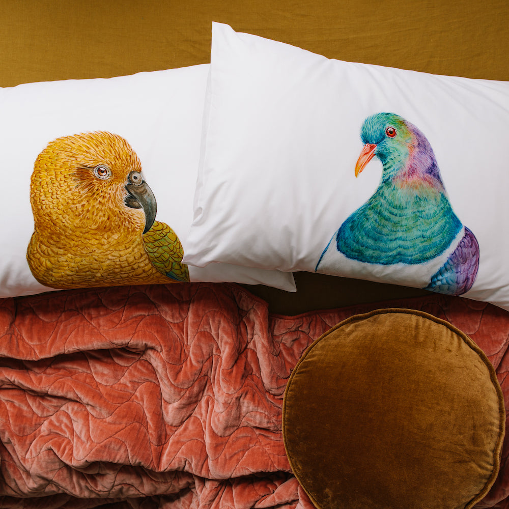 Kai the Kea Pillowcase - For Me By Dee