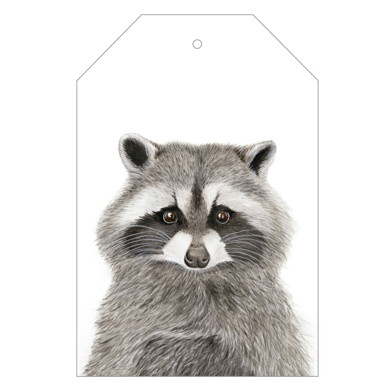 Rocco the Raccoon Gift Tags - For Me By Dee
