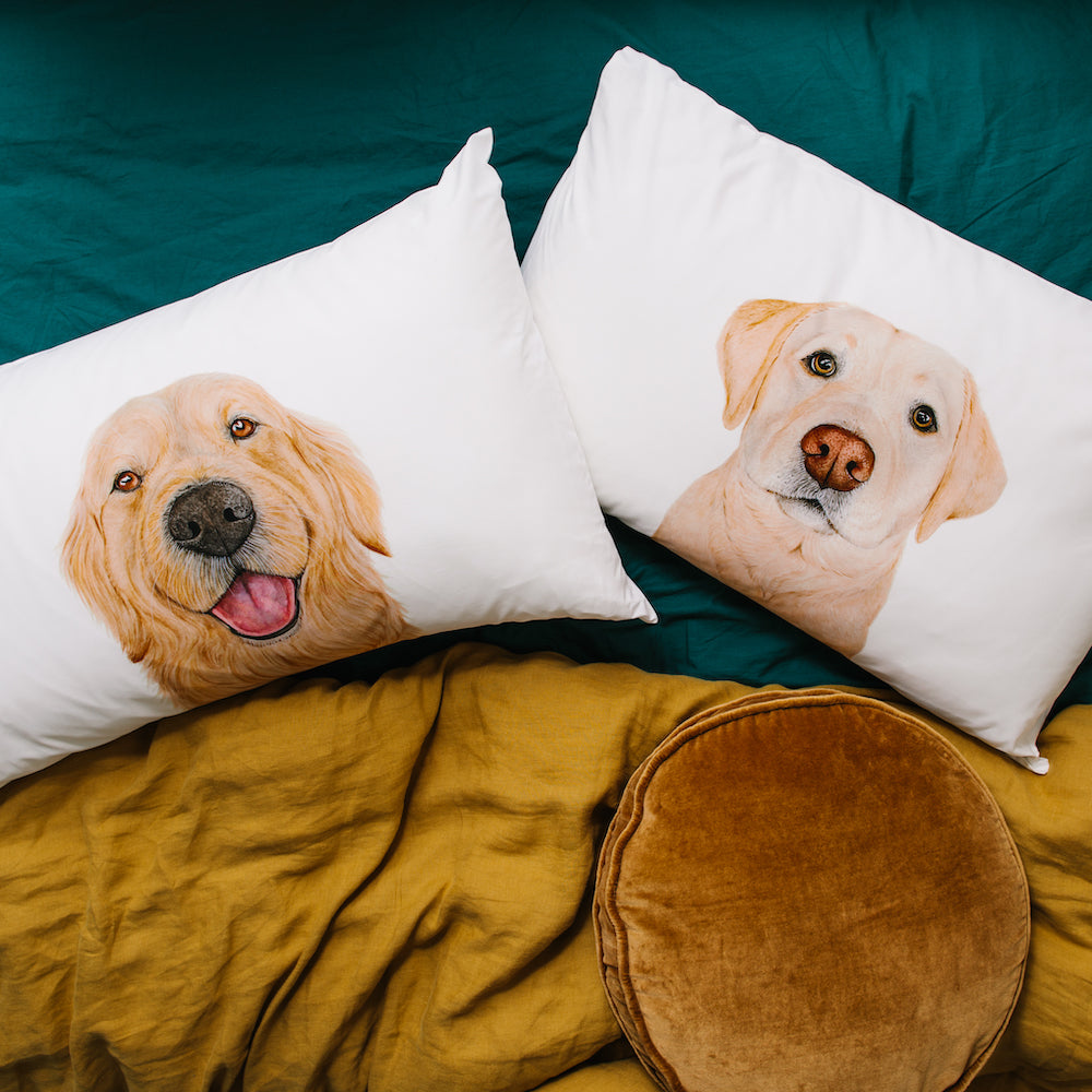 Dog pillowcase best sale