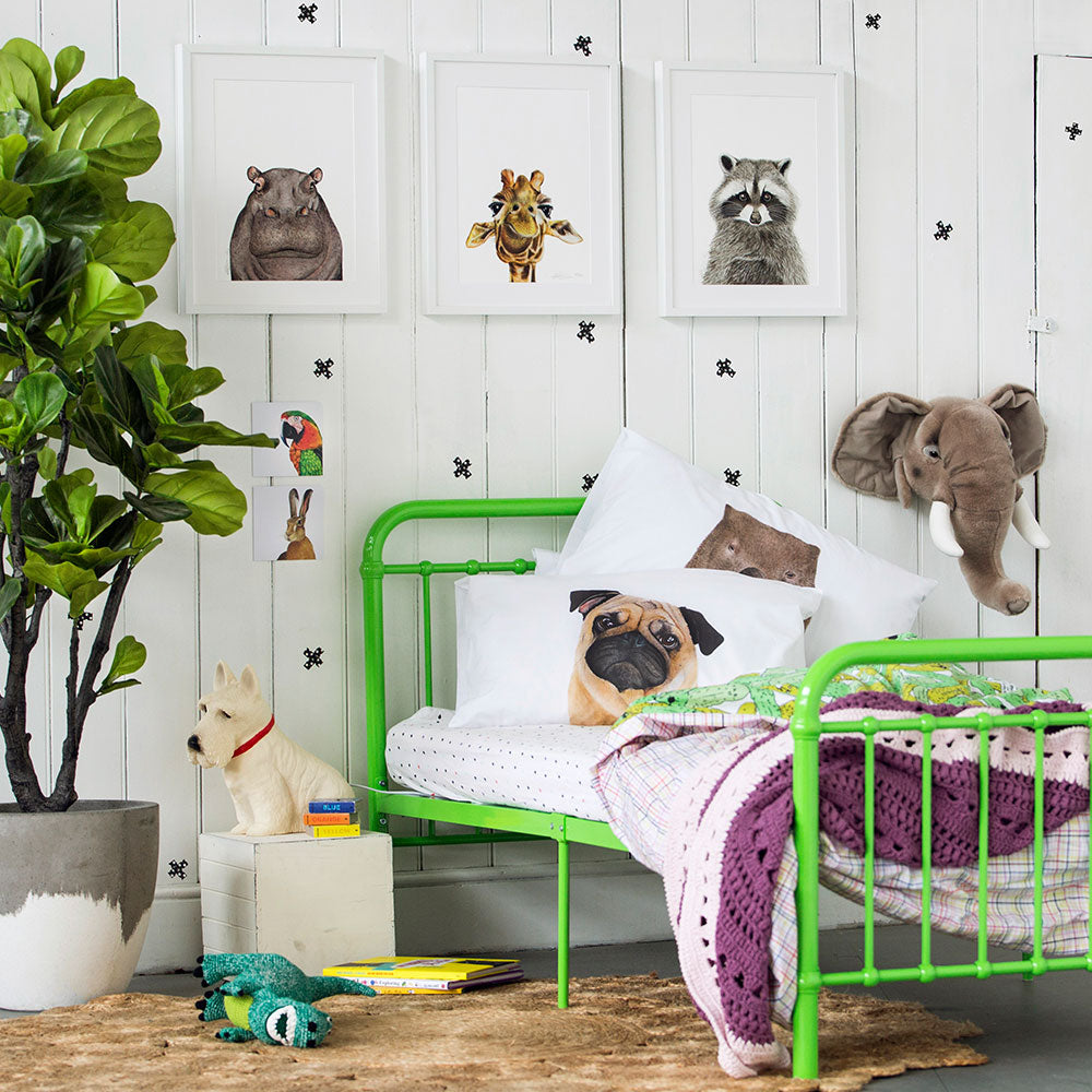 Rocco the Raccoon Print - For Me By Dee