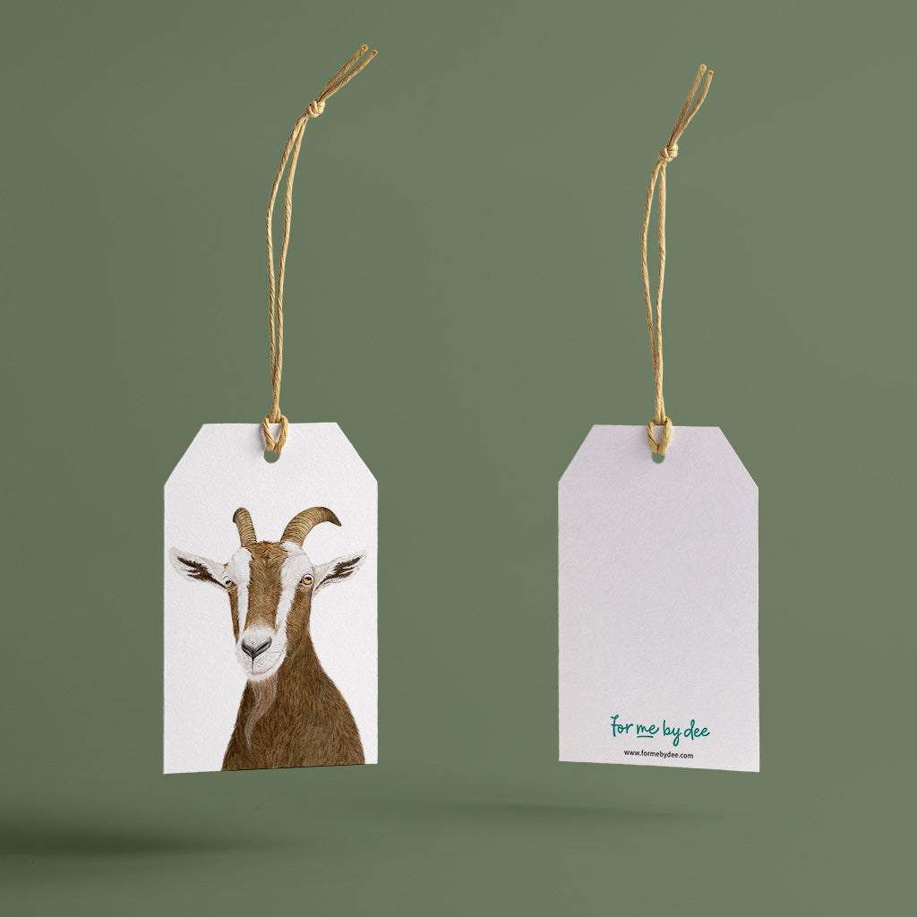 Gerty the Goat Gift Tags (Pack of 10)
